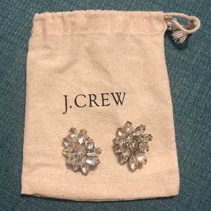 J.Crew Rhinestone Earrings